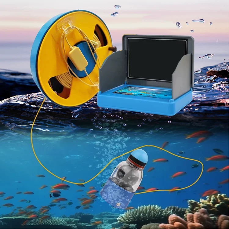 Caméra sous-marine Détecteur de poisson - DRFEIFY - HB014 - Écran LCD 5
