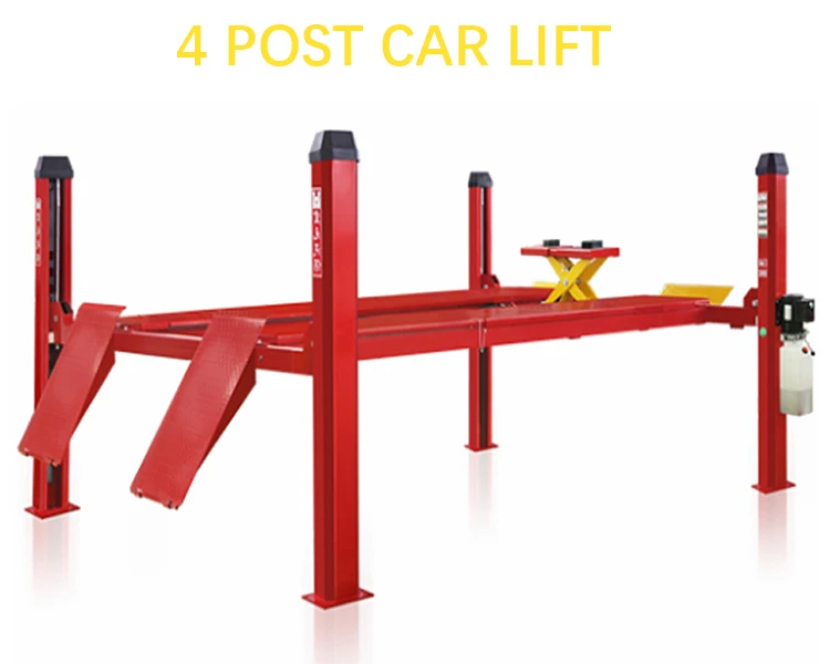 3.5t Four Post Alignment Lift Column Lift Car Lift Auto Hoist With Ce ...