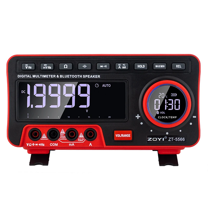 Zoyi Zt-5566 Bench Digital Multimeter With Bluetooth Speaker