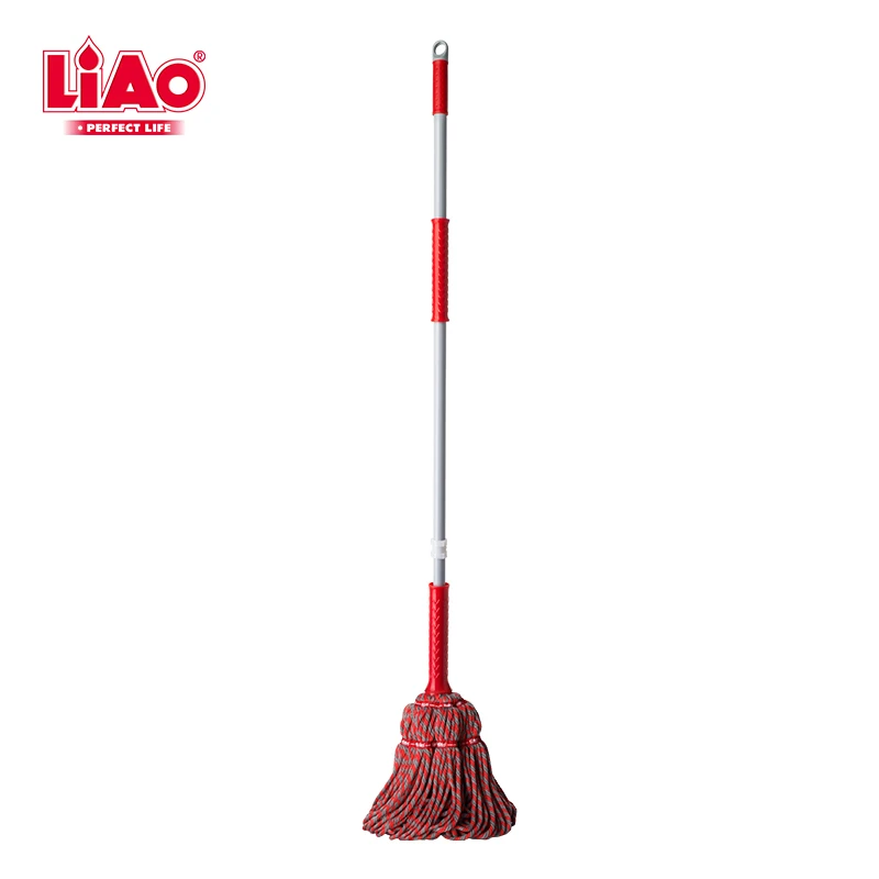 Buy Liao Wet Mop Floor Cleaning Cotton With Steel Stick Medium 1