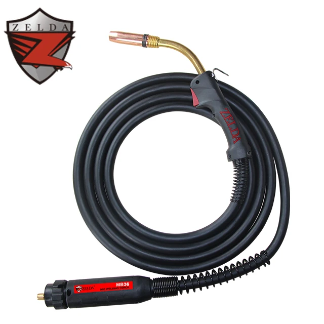 MB 36 Brenner Komplett Für MIG MAG Schweißen 340A Kabel 4 M Mit Binzel Anschluss