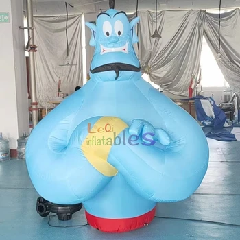 Commercial Inflatable Cartoon Model,Inflatable Aladdin Genie For Amusement,Advertising Aladdin Lamp Balloon For Theme Party