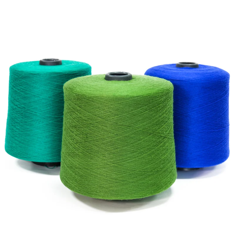 High Tenacity Sewing Weaving Polyester Nylon Rayon Blended Yarn 48NM/2 Core Spun Yarn For Knitting Sweater