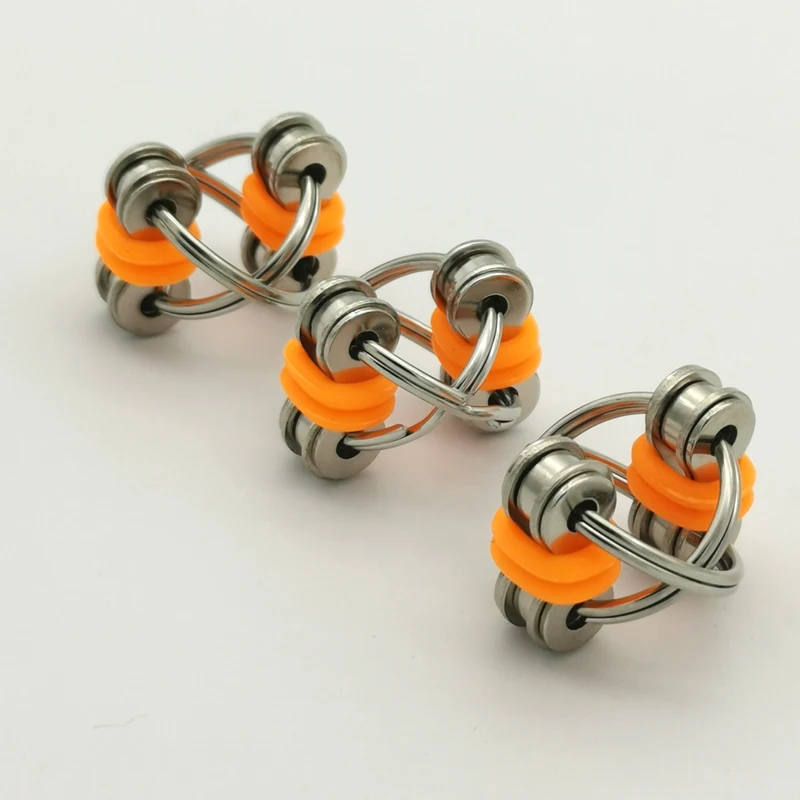Bike Roller Chain Toy Fidget Toy for Autism ADD ADHD Stress & Idle Hands 
