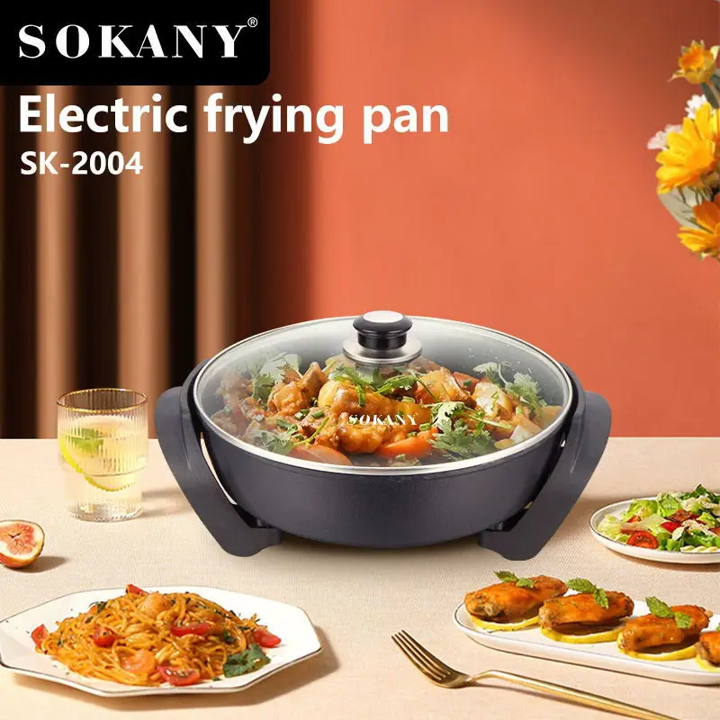 Sokany Household Multi function Electric Frying Pan Electric - Temu