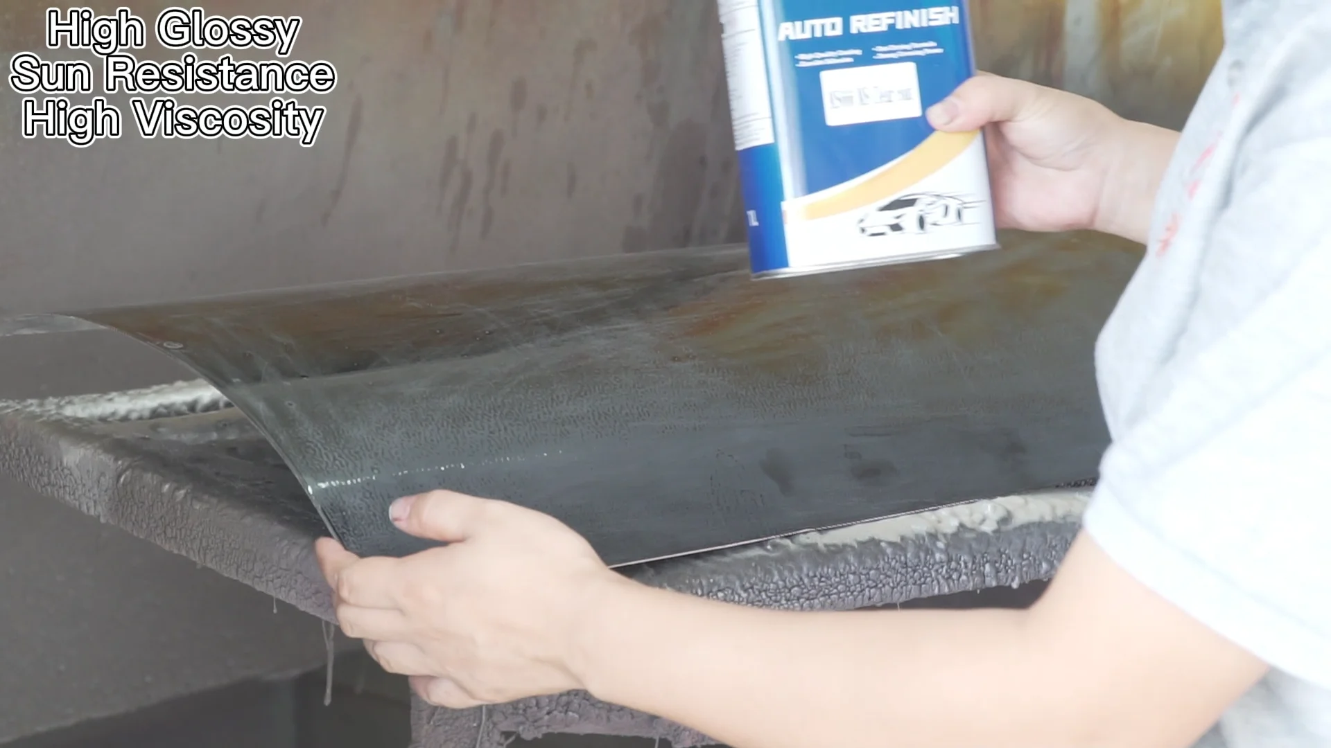 Transparent 2k Ultra Fast Drying Varnish Auto Spray Clear Paint Super