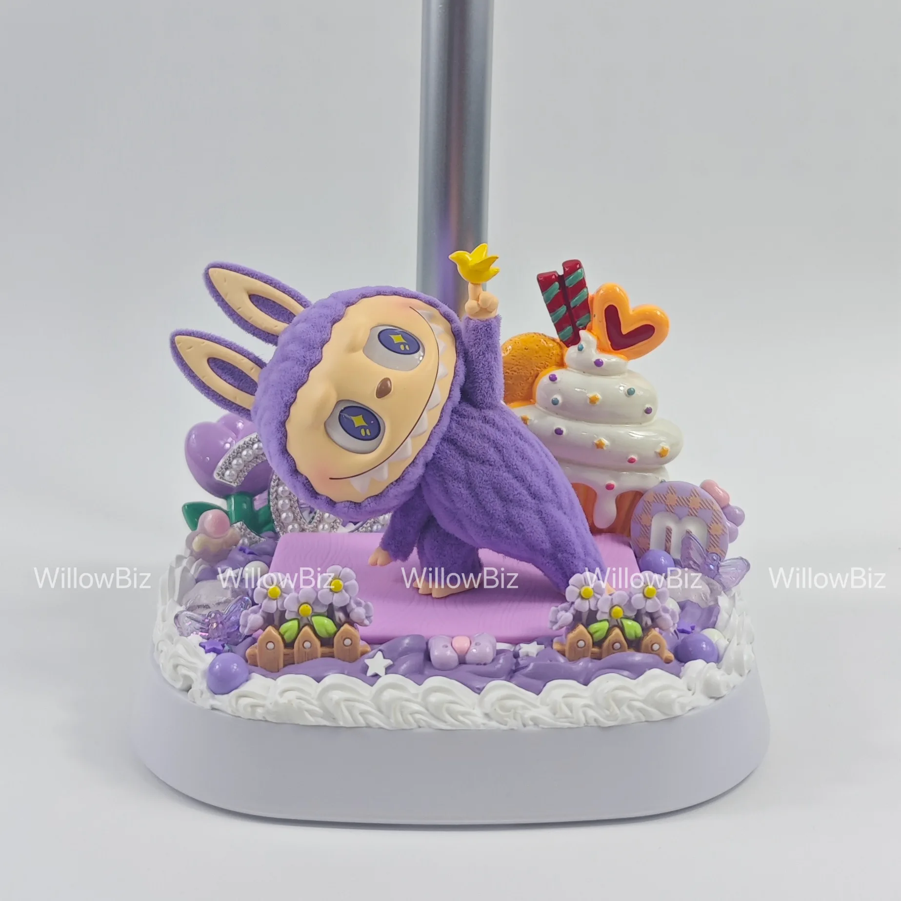 LABUBU CRY BABY POP MART MOLLY Phone Stand Phone Holder Authentic Charm DIY Cute Adjustable DIY Factory Strap for All Phones