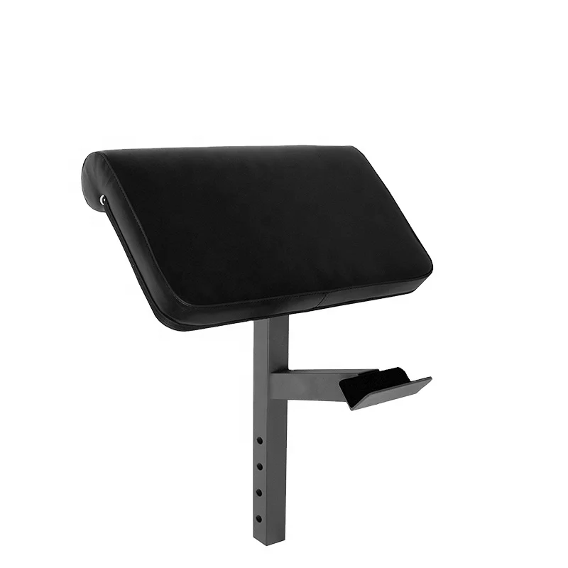 Customized Preacher Curl Bench Attachment for Fitness Benches Hand Bicep Curl Exercises Preacher Curl Attachment