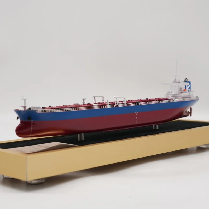 【LAC】O.A.S Ship Model Factory | Simulační model ropného tankeru o délce 35 cm – přizpůsobitelný model lodě, vysoce kvalitní dárkový předmět pro podniky