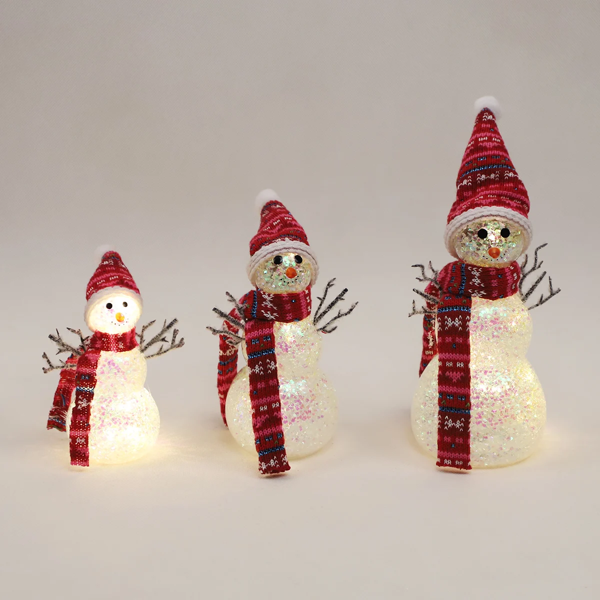 hand blown glass christmas ornaments glass christmas decorations snowman led snowman with light