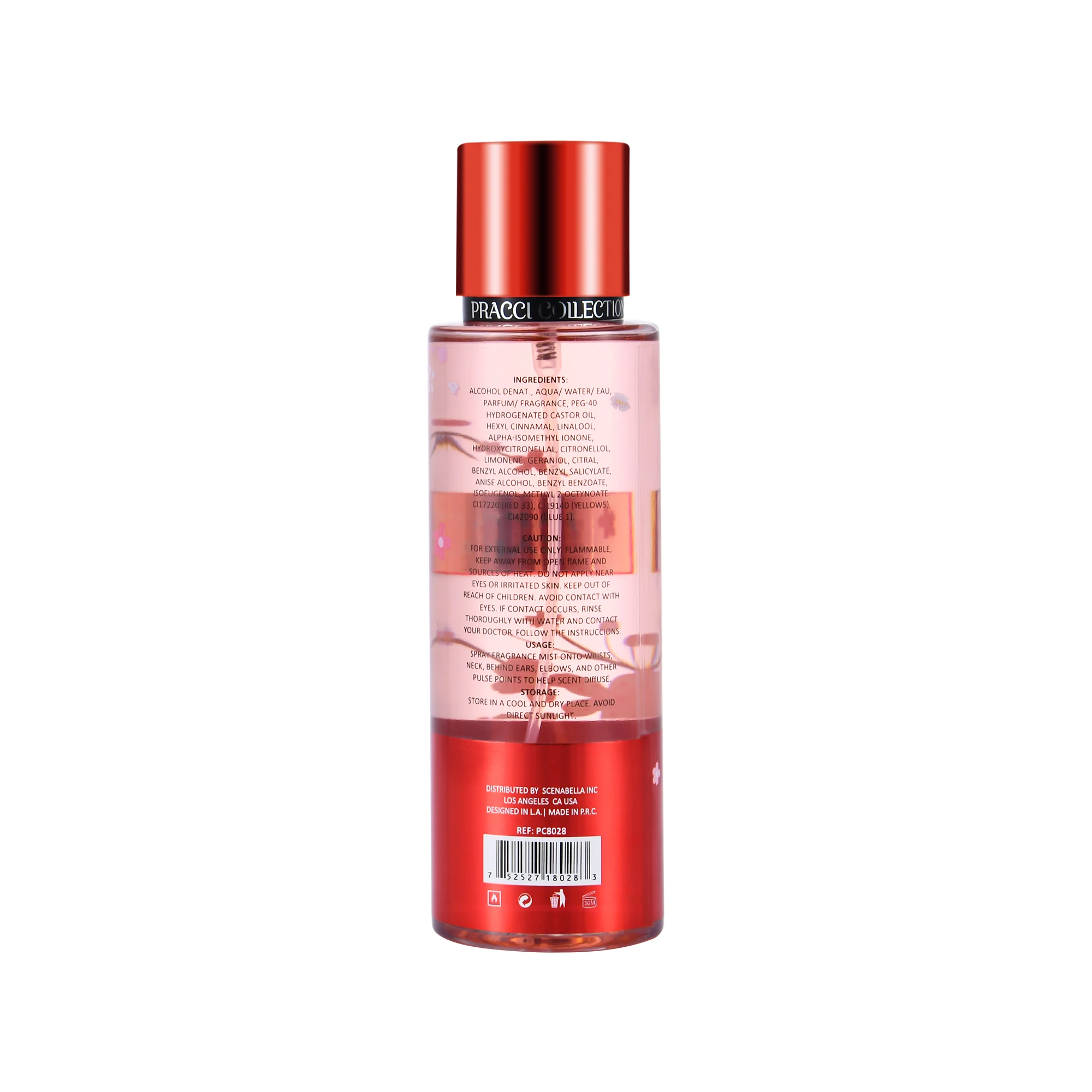 250ml Female Body Spray Japan Sakura Deodorant Oem Brand Perfume