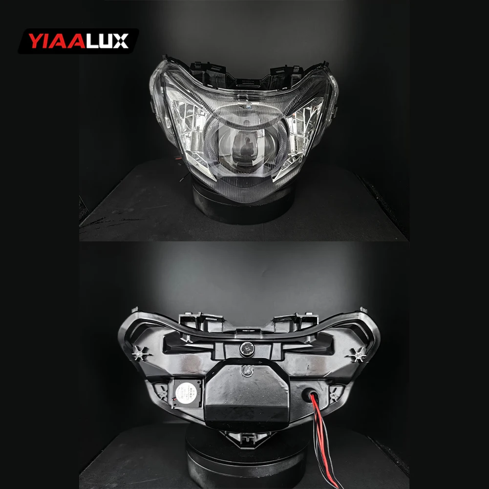 product motorcycle headlight front lamp for honda future 2019 2025 motorcycle front light with demons eye-4