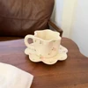 Pink Rose 250ml cup with 15cm saucer