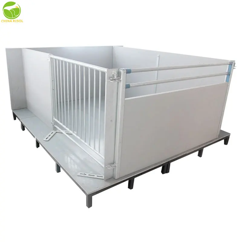 Pig Cage Pen Design Farrowing Crates for Sows Pig Fattening Pen