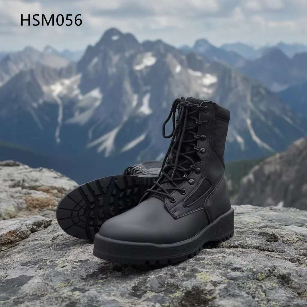 HY,Gobi Hiking Steel Toe Available Male Multi-Purpose Marching Boots Retail Style Classic Look Belleville Combat Boots HSM056