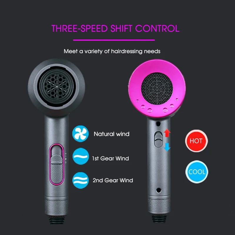 
 2000 Вт ионный фен для волос с молотком постоянной температуры, Профессиональные Фены для волос  