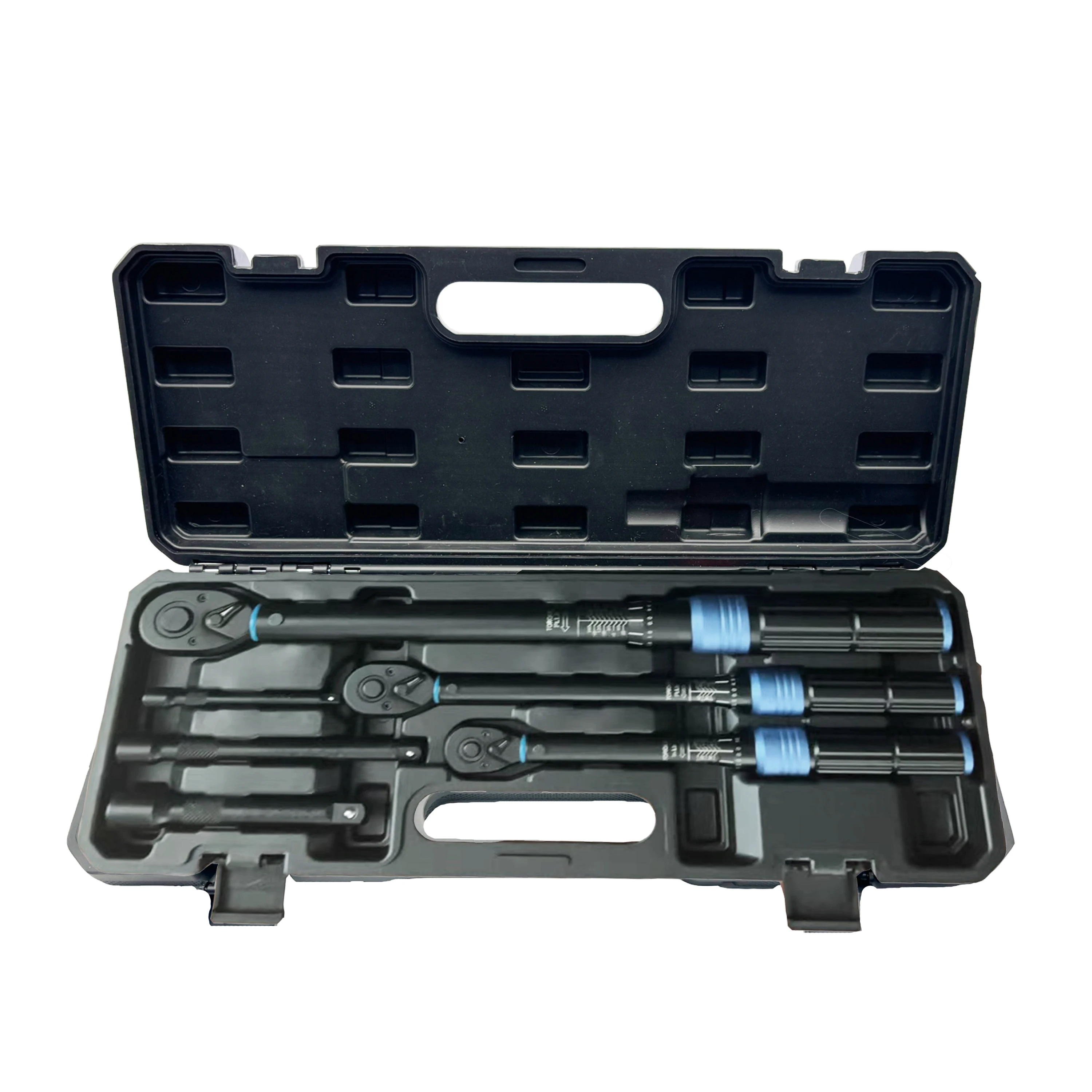 3Pcs 1/4 3/8 1/2-inch Drive Dual-Direction Adjustable 72 Tooth