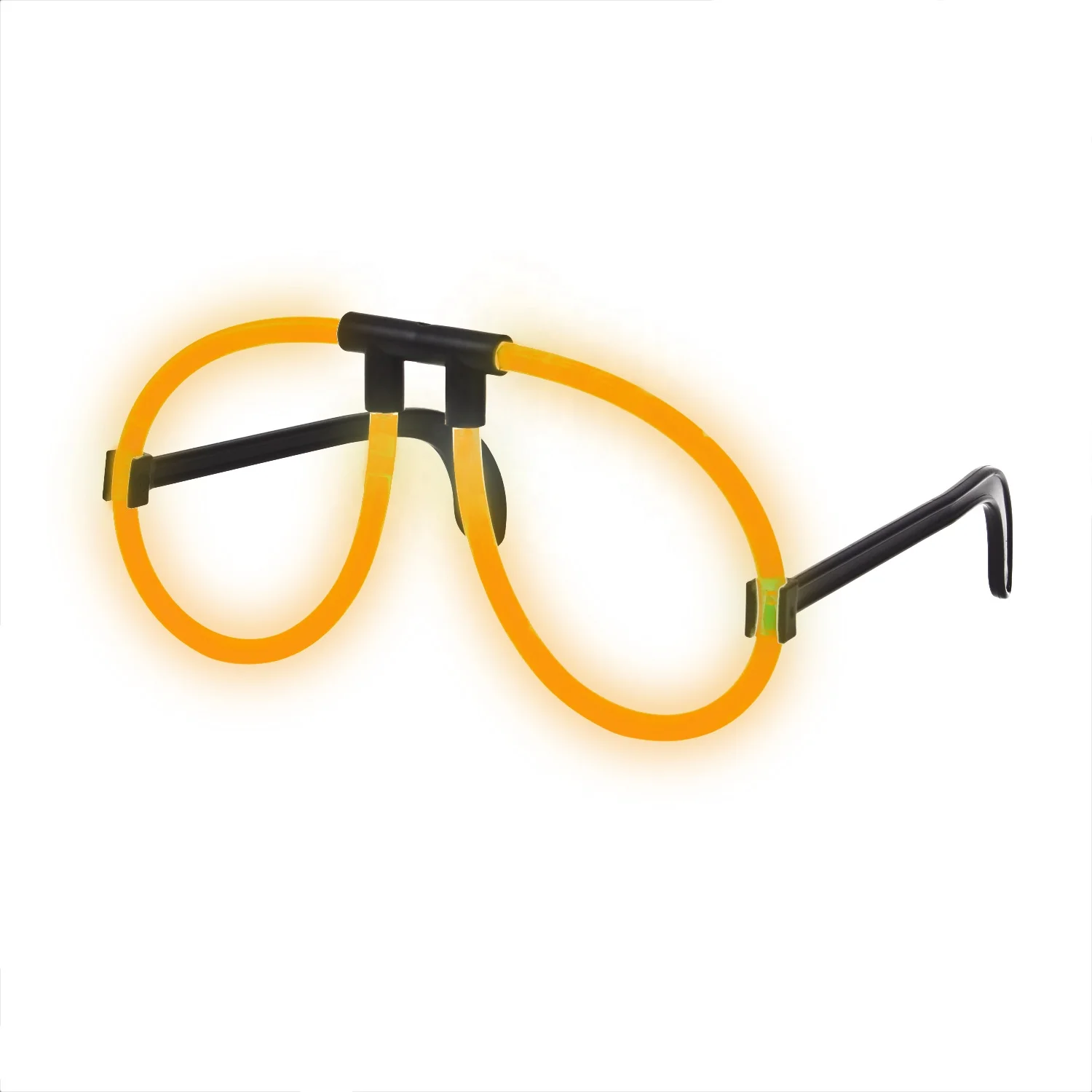 2021 оранжевые светящиеся очки оптовая продажа экспорт на Хэллоуин светящаяся палочка китайские палочки от