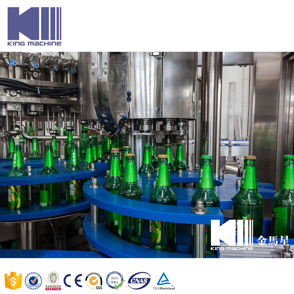 Industrial Beer Bottling System Counter Pressure Bottle Filler for Sale