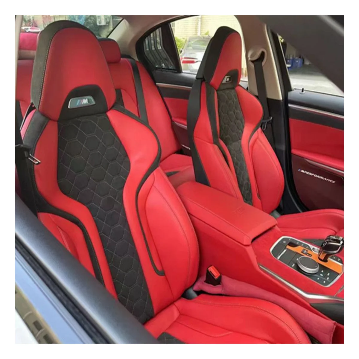 Аксессуары для салона автомобиля спортивные гоночные ковши сиденья на заказ губка и кожаный чехол bmw X3 X5 X6 m3 m5 m6 серии