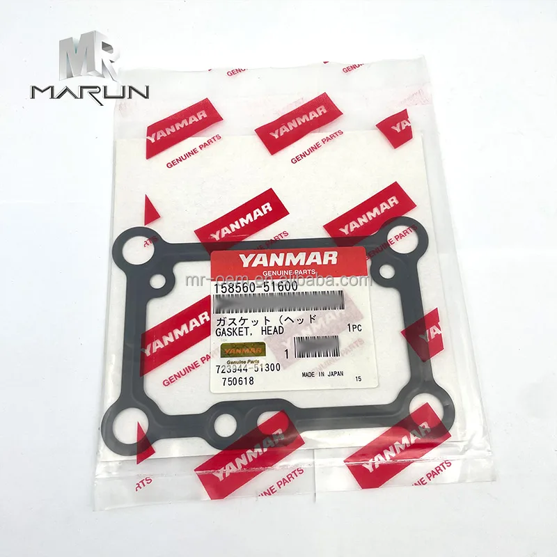 158560-51600 4TNV98 Gasket Head for SWE65 Excavator Construction Machinery