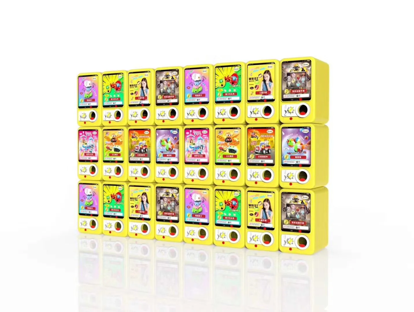 Высококачественный торговый автомат в виде капсул яиц для детей, развлекательный Игровой Автомат Gashapon с монетами для детей