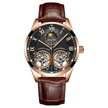 Double Flywheel Automatic Mens Watch AILANG Fashion & Business Timepiece  With Mechanical Movement From Bvvfcf, $151.18 | DHgate.Com