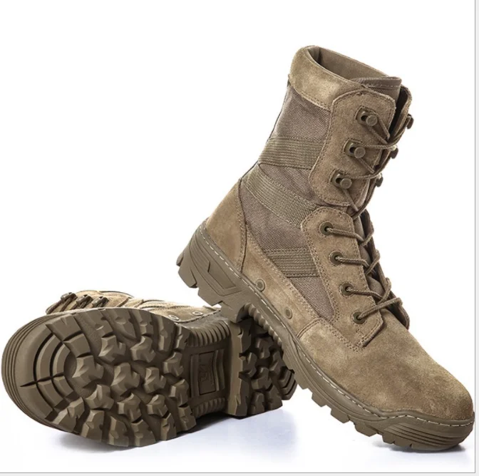 TSB167 Camel Brown Hunting Tactical Duty Men Outdoor Boots