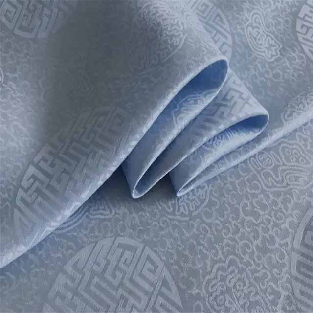 Lightweight Breathable Discount Price Hot Sale Traditional Great Material Nice Design Silk Jacquard Cotton Fabric for Cheongsam