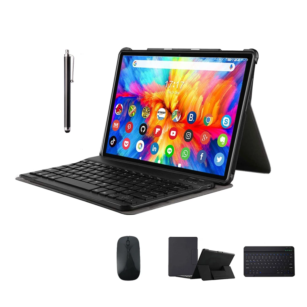 Tablet Pc Android 10.0 Murah Oem 10 Inci Tablet Oem Anak-anak Dengan Casing Keyboard