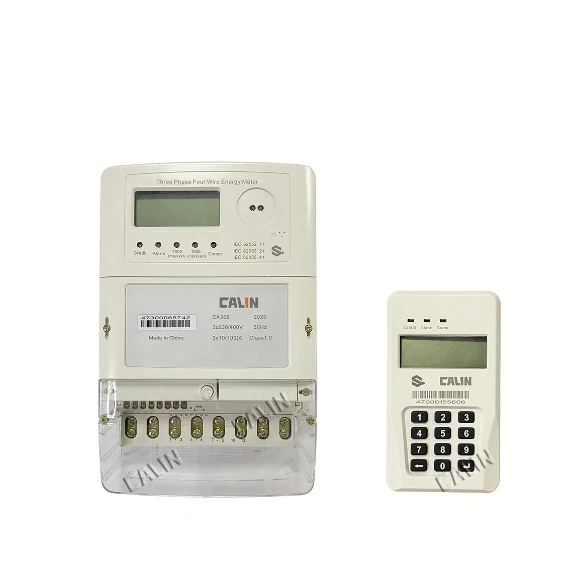 New Type Multifunctional Smart Three Phase Split Electricity Energy Meter With Sts Optical Prepaid Postpaid