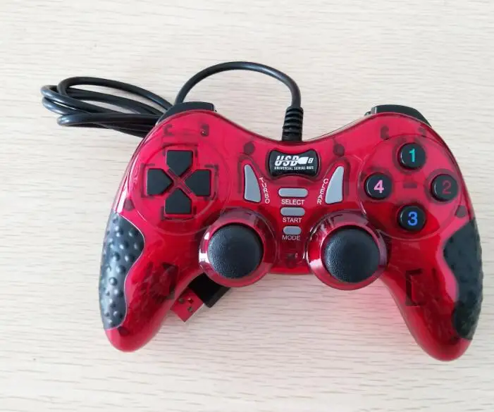 Wired USB Controller Gamepad for PC Computer With Vibration for Win Vista