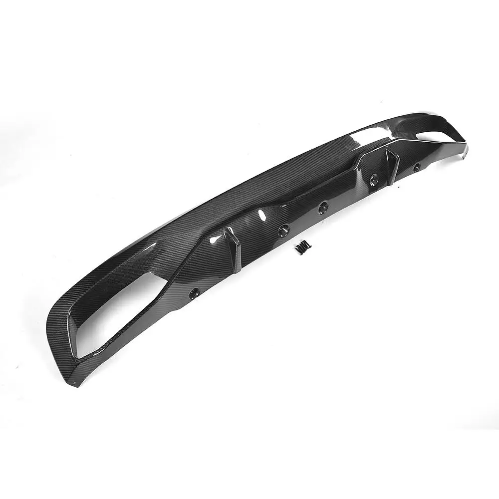 5 Series Carbon Fiber Rear Diffuser Lip Spoiler for BMW G30 530i 540i 2017 2018 Rear Diffuser