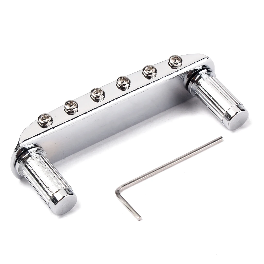 Guitar Bridge Saddle Replacement for Mustang Jaguar or Jazzmaster with Studs 3Colors