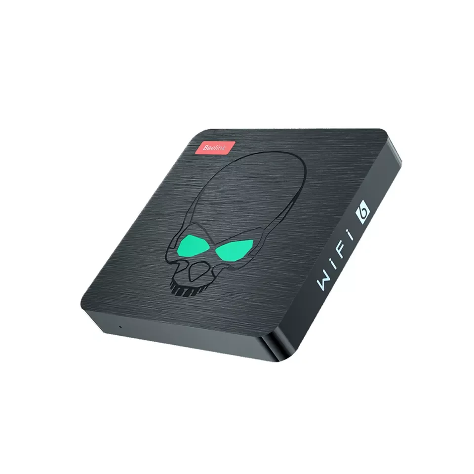 Low Latency Android11 TV Box Beelink GT-King II A311D2 Octa Core 8Gb/64Gb Wifi6 Set Top Box Support 4K Fast Transfer to TV
