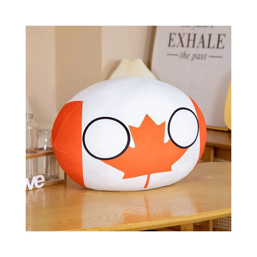 2026 Football World Country Themed Eco-Friendly Fashion Trend Unisex Cotton Polyester Plush Soccer Balls USA France UK Germany