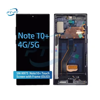 Mobile Phone Lcds Note 10+ 4G/5G Display With Frame And Touch Screen wholesale For Samsung Galaxy Note 10 Plus 5G  N975 N976B