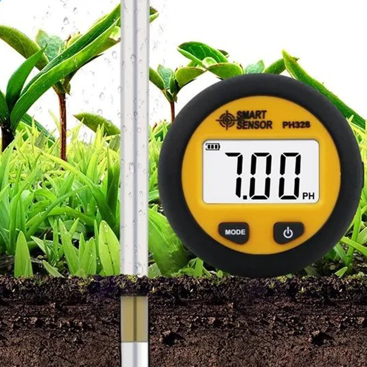 Digital Lcd Soil Tester Ph/moisture/temp 3.0 9 Ph Meter Heat - Temu