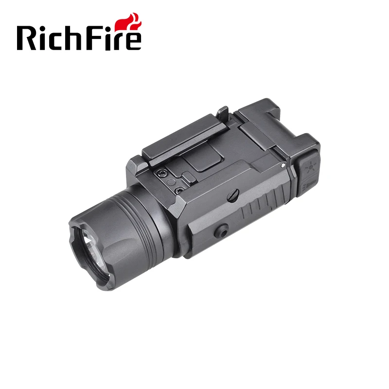 Compact High Power 400 Lumen Green Laser Flashlight Combo With 20mm Card Slot Laser Tactical Flashlight Light