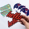Custom die cut sticker example A