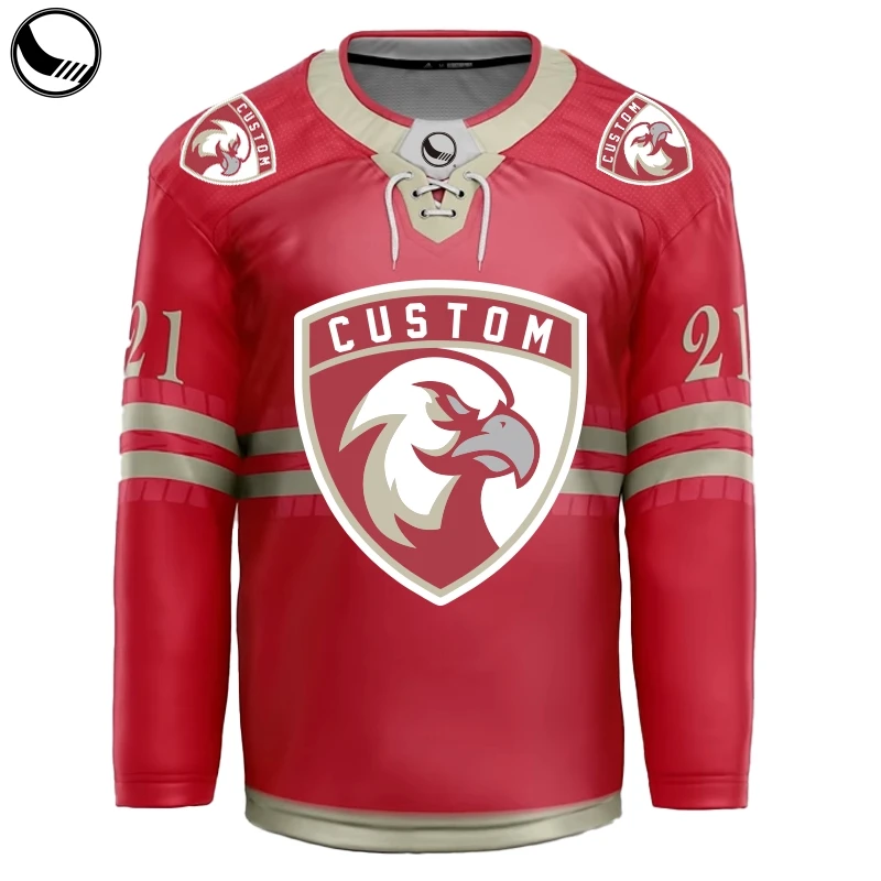 BETHERIVAL Yellow College Ice Hockey Jersey Sublimated