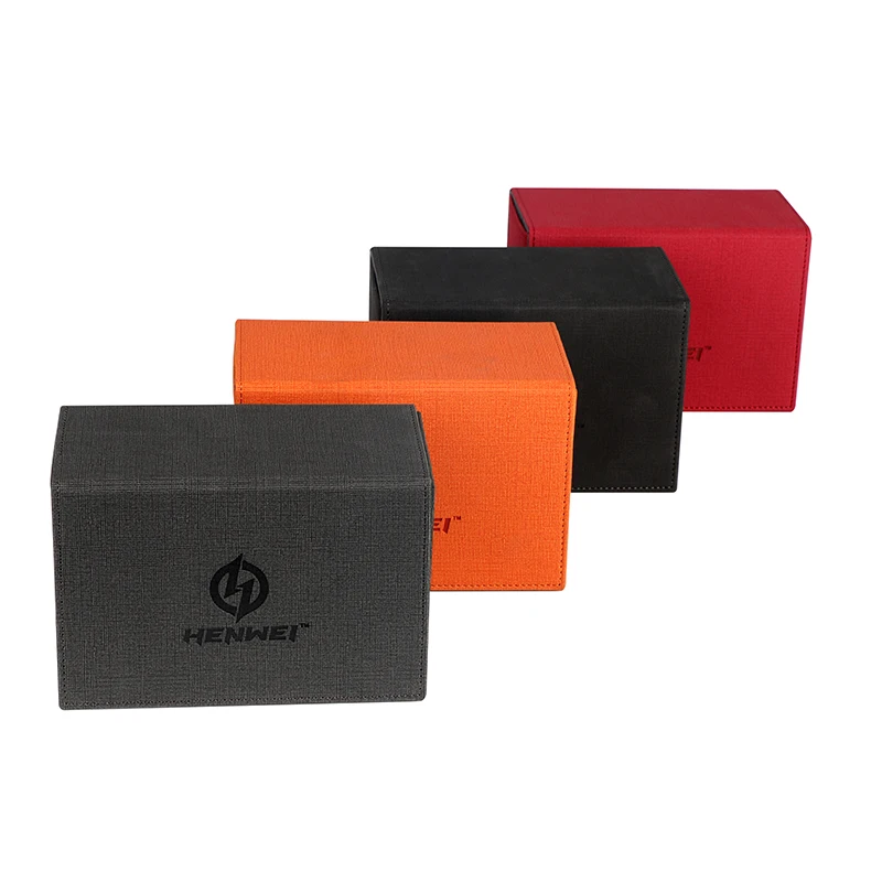 Оптовая продажа персонализированная игра Yugioh MTG Sports TCG играющая с карточками из искусственной кожи кожаная коробка для