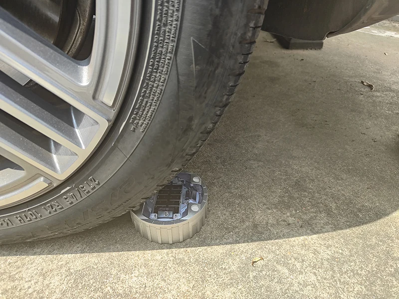 Алюминиевый круглый мигающий подземный подъездной дорожный маркировочный светильник, солнечный дорожный светильник