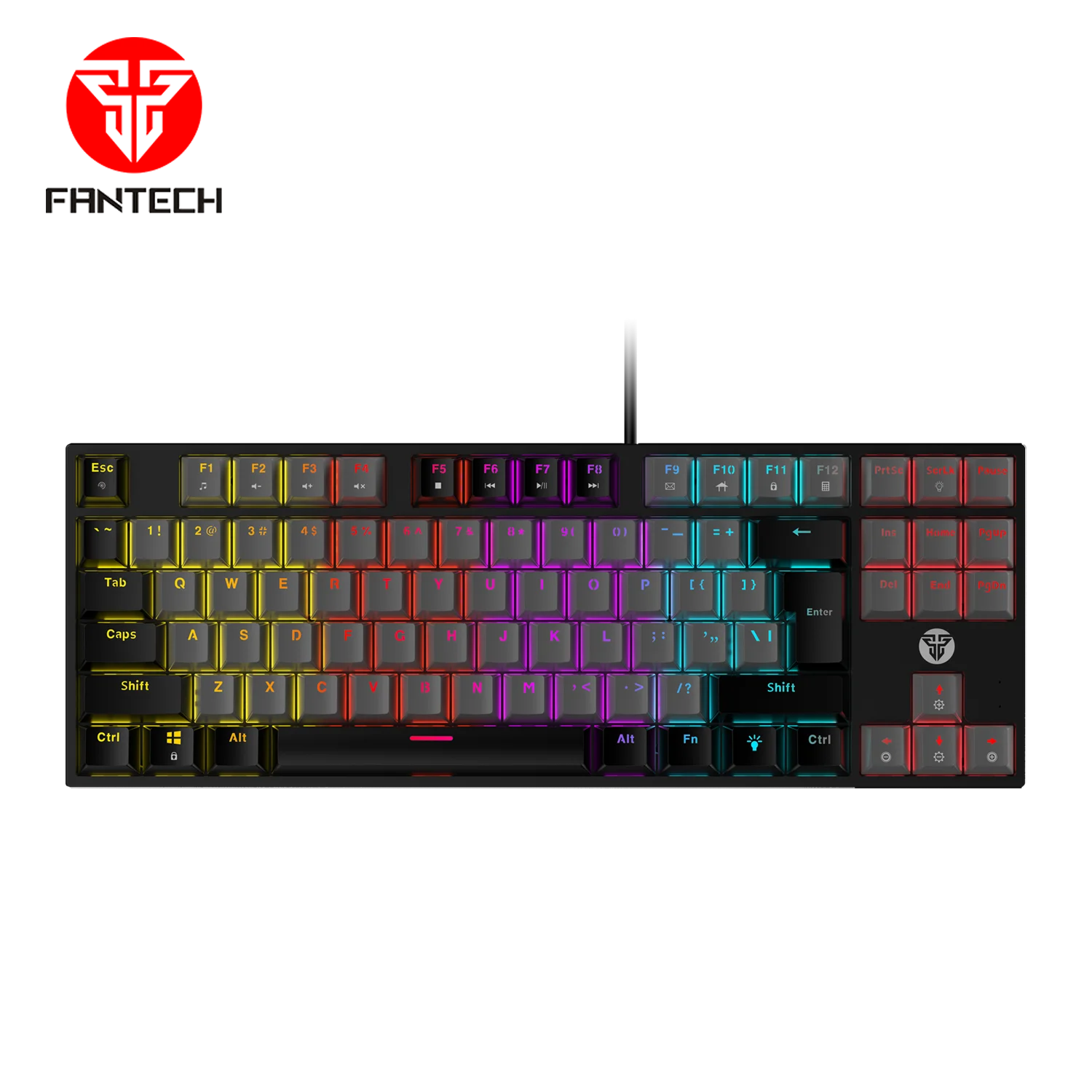 Fantech ATOM TKL MK876 - Mechanical Gaming Keyboard with 13
