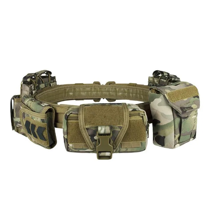 Tactical Belt Waist Pack Outdoor Multi-functional Mountaineering Storage Bag Hunting Gear Belt Pocket Bag Tactic Waist Belt