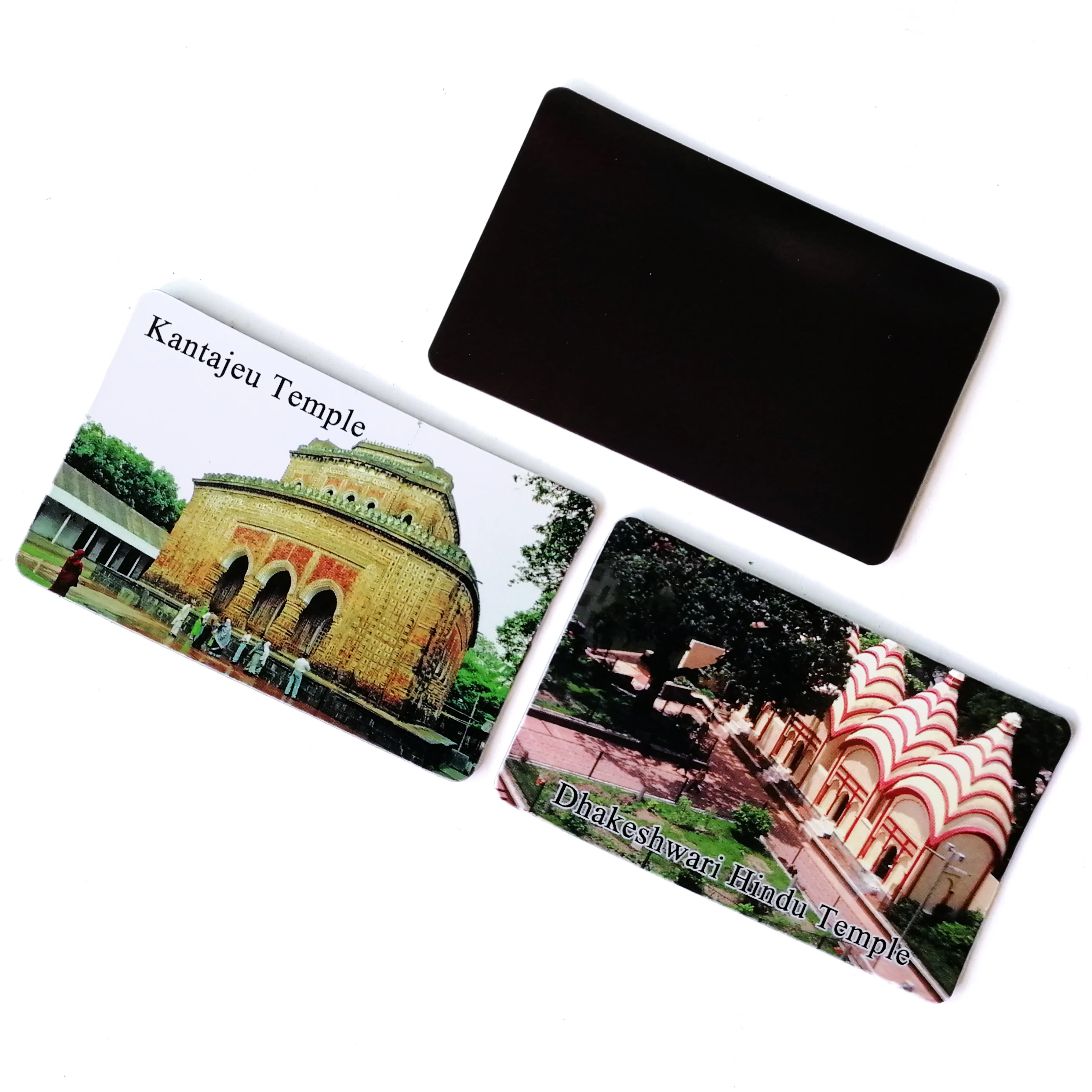 Promotional Advertising Postcards Refrigerator Magnets Customized QR Code Large Size Digital Photo Logo Pastel Fridge Magnets