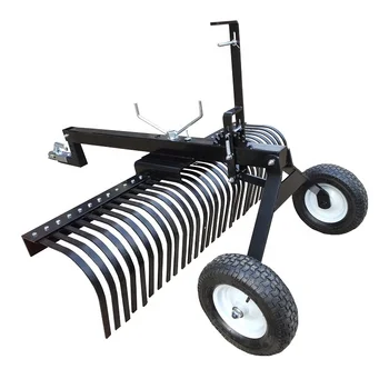 Atv/utv 4ft Tow Behind Landscape Rake - Buy Atv/utv 4ft Tow Behind ...