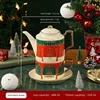 Rome christmas gold plated red