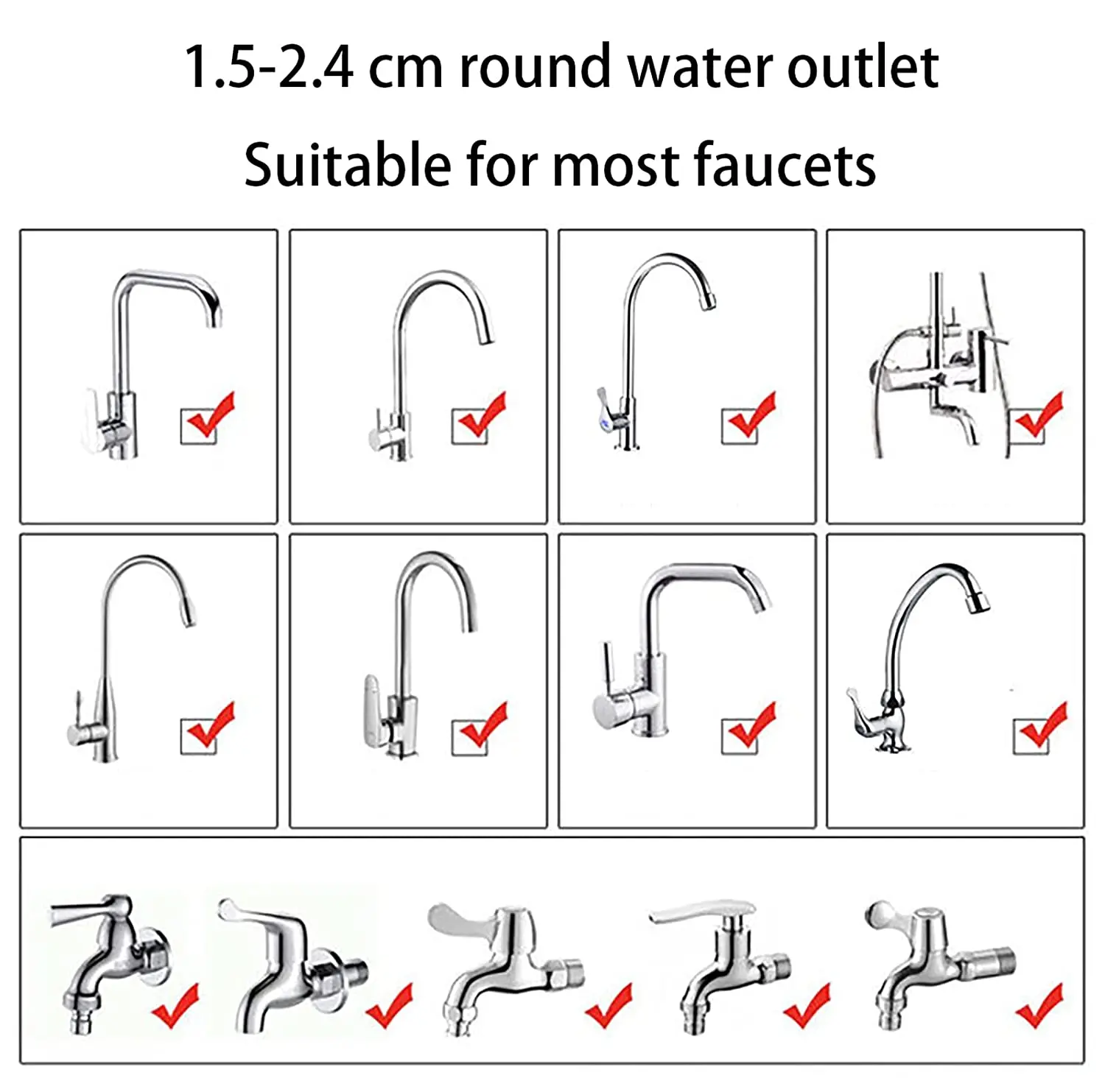 Household Kitchen Faucet Mount Filter Water Purifier 6 Layer Water