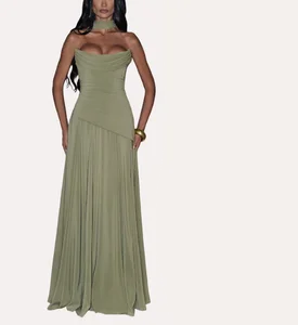 Custom High Quality Summer New Fashionable and Sexy Temperament Sleeveless Elegant Women's Party Dress